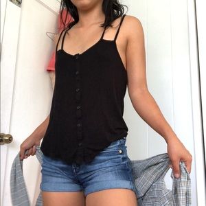 Billabong flannel & tank top pair